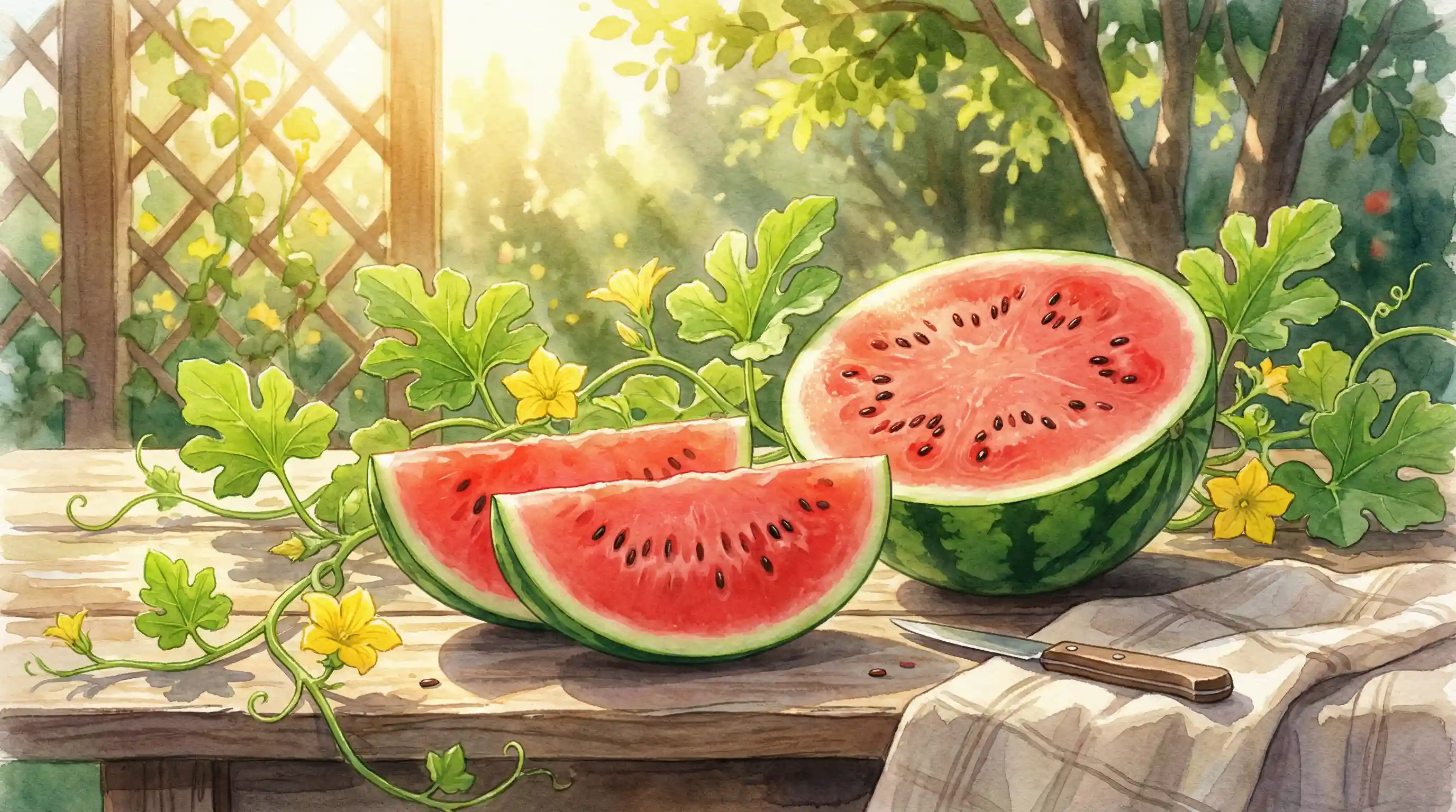 甘肃麒麟瓜特写 - 吃瓜大赛